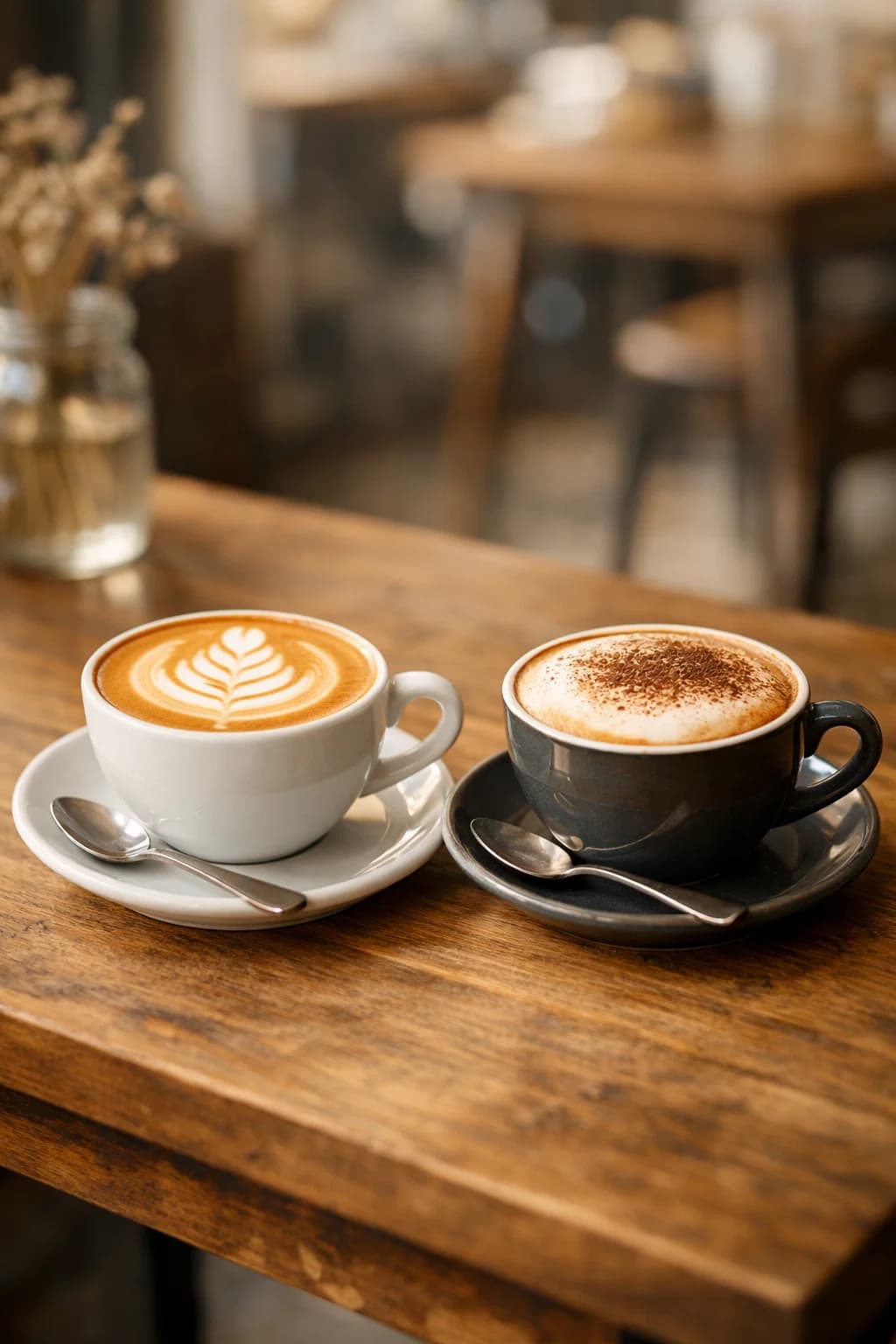 Coffee being prepared
